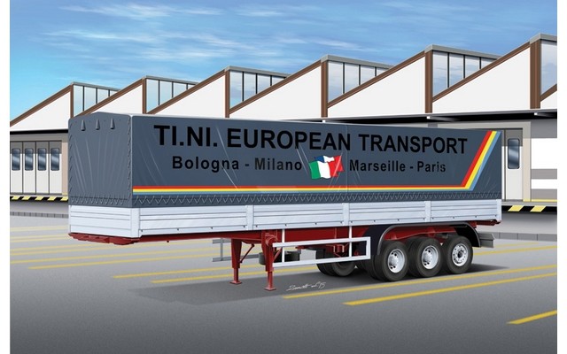 Italeri 1/24 Canvas Trailer (Classic)