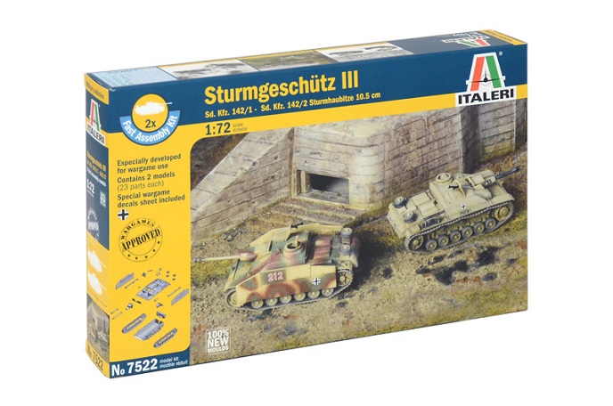Italeri 1/72 Sd.Kfz 142/1 STURMGESCH.III