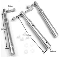 BlackHorse Landing Gear 3 set - with Shocks 120+ models