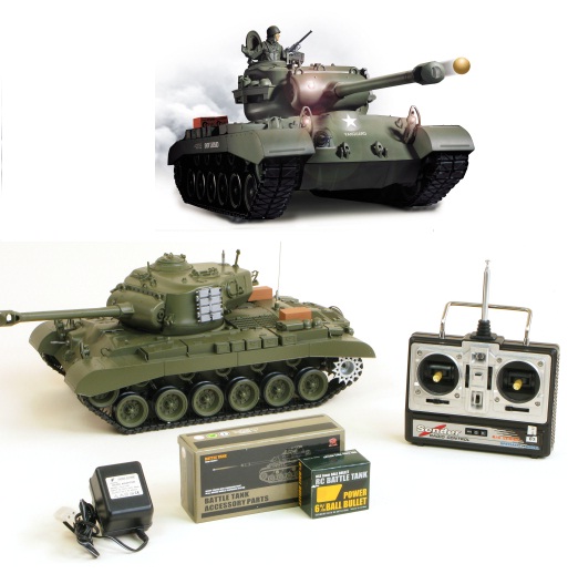 Heng Long M26 Pershing RC Tank with Smoke and Sound