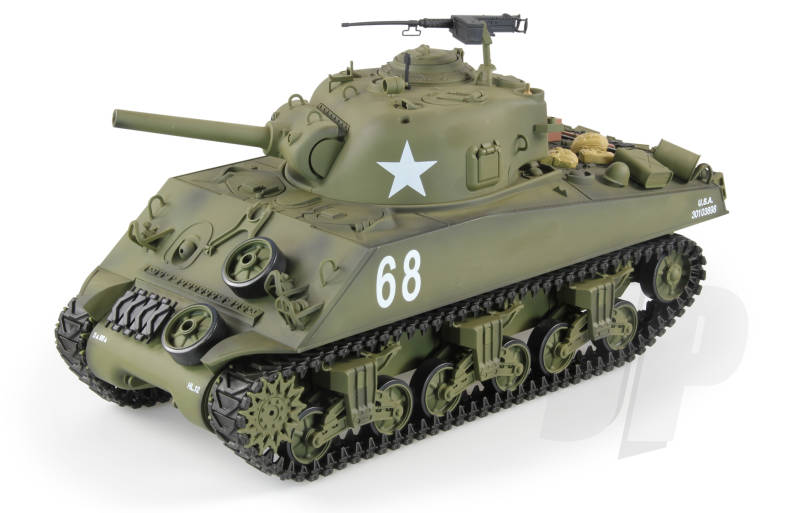 Heng Long M4A3 SHERMAN RC Tank with Smoke and Sound