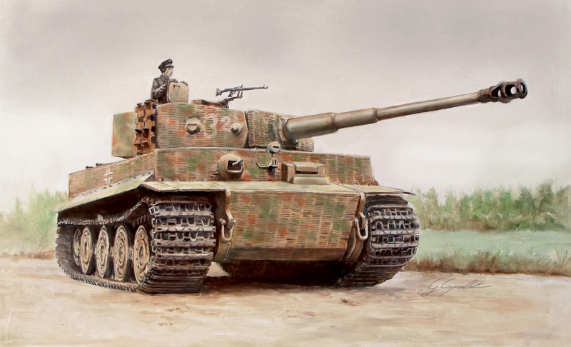 Italeri 1/56 Pz.Kpfw. VI TIGER l