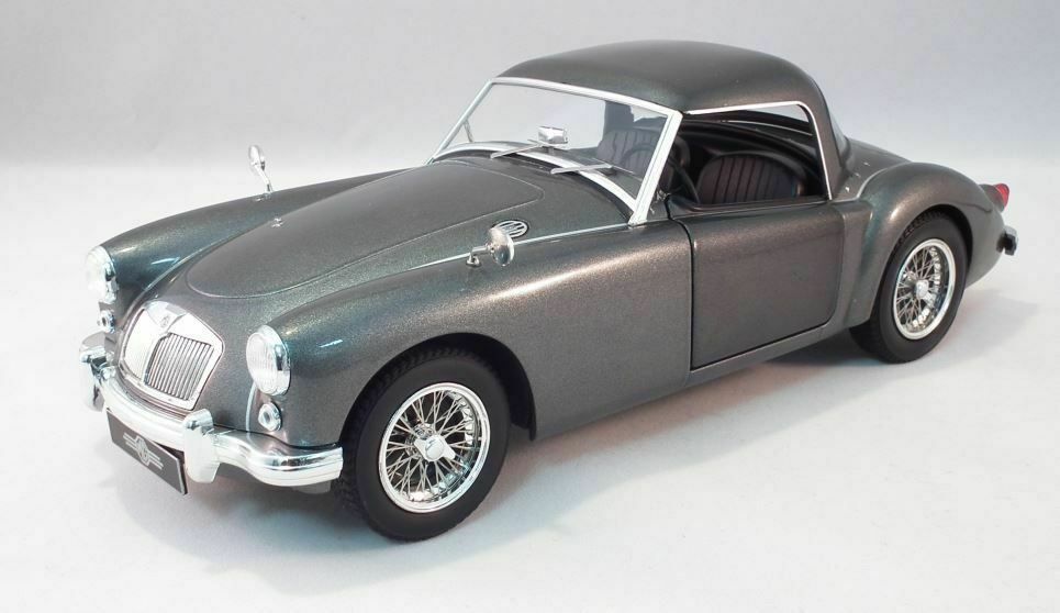Triple9 1957 MGA MKI A1500 Convertible Closed Top Metallic Grey
