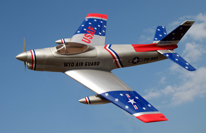 Fly-Model F-86 SABRE JET 140 ARF