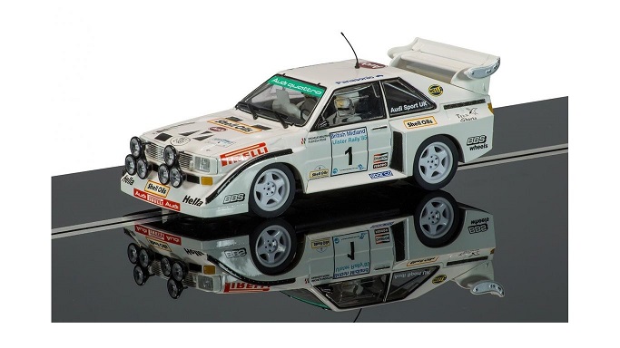 Scalextric Audi Sport Quattro S1, Ulster Rally 1985