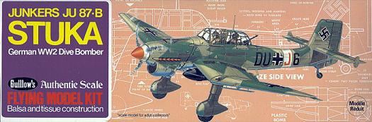 Guillow's 508 Ju 87-B Stuka