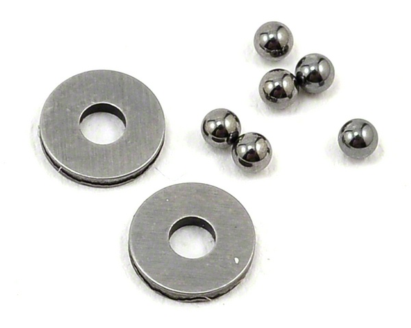 Team Losi Racing Tungsten Carbide Diff Balls, 2mm (6)