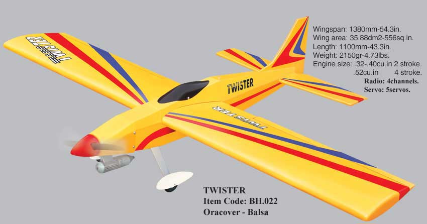 Blackhorse TWISTER 40 ARTF