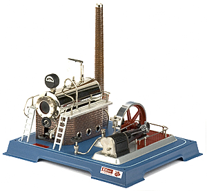 Wilesco D20 Steam Engine Dry Fuel